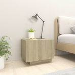 Bedside Cabinet Sonoma Oak 100x35x40 cm Engineered Wood