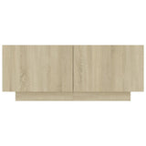 Bedside Cabinet Sonoma Oak 100x35x40 cm Engineered Wood