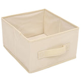 Storage Cabinet with 6 Drawers 55x29x55 cm Cream Steel - Rear View