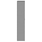 Shoe Cabinet Grey 60x30x166 cm Fabric