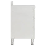 Commercial Kitchen Cabinet with 3 Drawers 50x60x96 cm