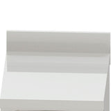 Commercial Kitchen Cabinet with 3 Drawers 50x60x96 cm - Rear View