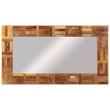 Wall Mirror Solid Wood Reclaimed 60x110 cm