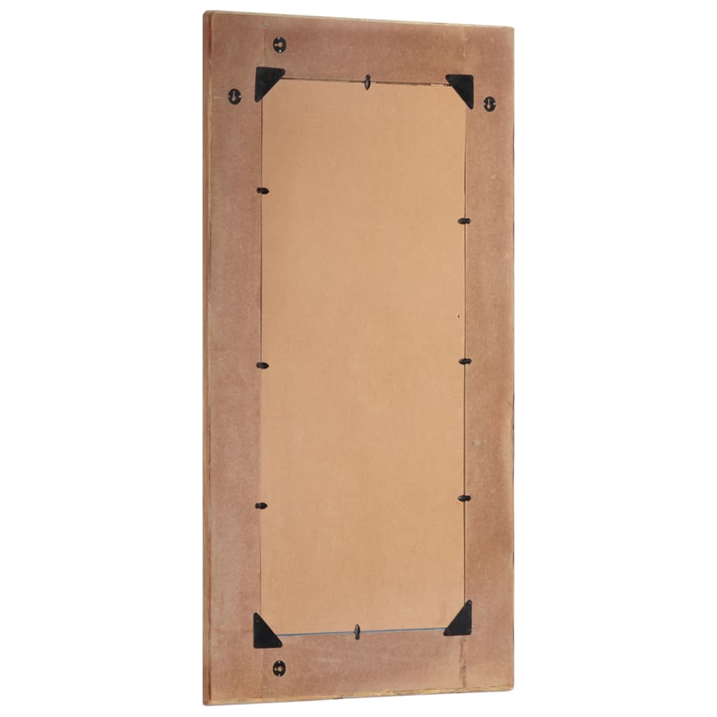 Wall Mirror Solid Wood Reclaimed 60x110 cm