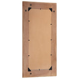 Wall Mirror Solid Wood Reclaimed 60x110 cm - 45-Degree Angle