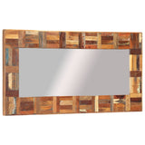 Wall Mirror Solid Wood Reclaimed 50x110 cm