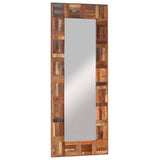 Wall Mirror Solid Wood Reclaimed 50x110 cm - Extra Image