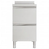 Commercial Kitchen Cabinets with 2 Drawers 2 pcs 50x60x96 cm