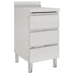 Commercial Kitchen Cabinets 2 pcs 50x60x96 cm Stainless Steel