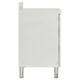 Commercial Kitchen Cabinets with 3 Drawers 2 pcs 50x60x96 cm