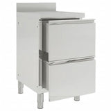 Commercial Kitchen Cabinets 2 pcs Stainless Steel