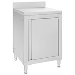 Commercial Kitchen Cabinets 2 pcs Stainless Steel