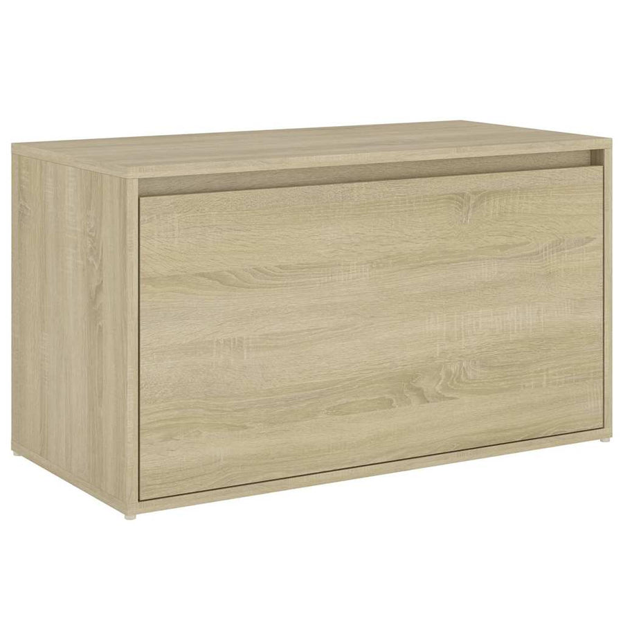 Hall Bench 80x40x45 cm Sonoma Oak Engineered Wood