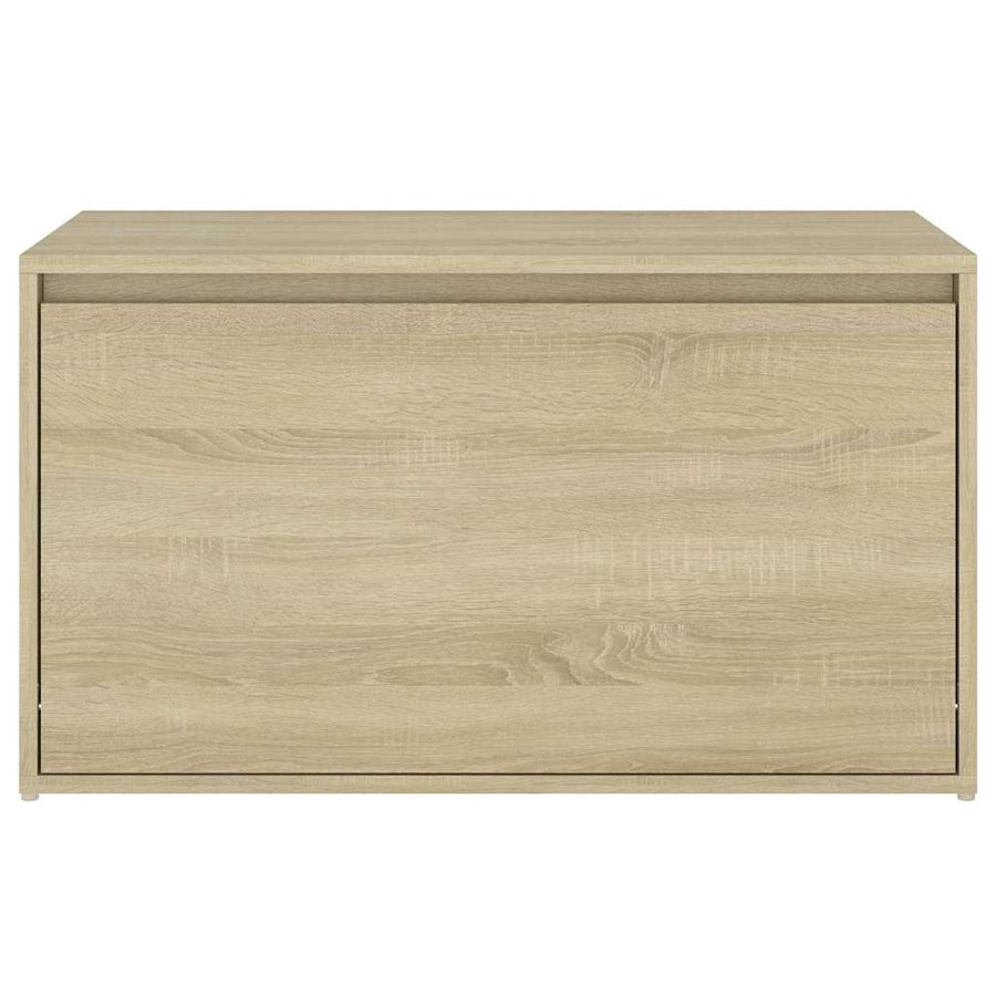 Hall Bench 80x40x45 cm Sonoma Oak Engineered Wood