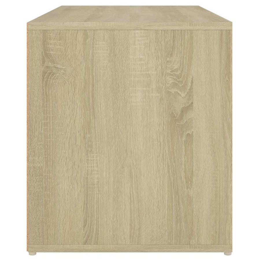 Hall Bench 80x40x45 cm Sonoma Oak Engineered Wood