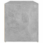 Hall Bench 80x40x45 cm Concrete Grey Engineered Wood