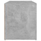 Hall Bench 80x40x45 cm Concrete Grey Engineered Wood - Close-Up Angle