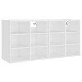 Shoe Cabinets 2 pcs White 52.5x30x50 cm - Top-Down View