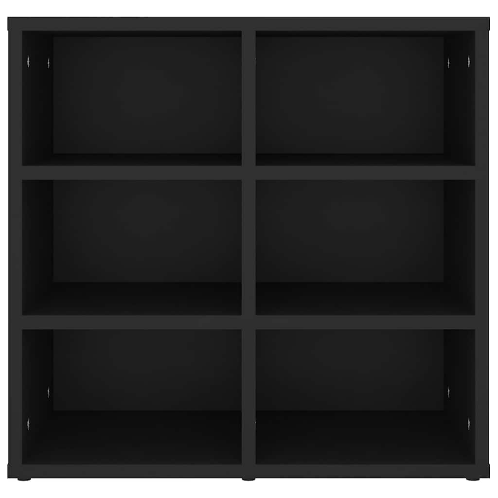 Shoe Cabinets 2 pcs Black 52.5x30x50 cm