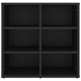 Shoe Cabinets 2 pcs Black 52.5x30x50 cm