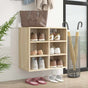 Shoe Cabinet Sonoma Oak 52.5x30x50 cm