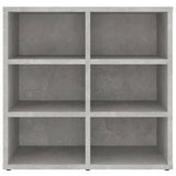 Shoe Cabinet Concrete Grey 52.5x30x50 cm