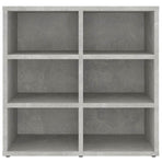 Shoe Cabinet Concrete Grey 52.5x30x50 cm