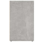 Shoe Cabinet Concrete Grey 52.5x30x50 cm