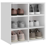 Shoe Cabinets 2 pcs High Gloss White 52.5x30x50 cm - Extra Image