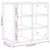 Shoe Cabinets 2 pcs High Gloss White 52.5x30x50 cm - Extra Image