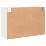 Shoe Cabinet with Shelf White 103 x 30 x 67 cm Engineered Wood