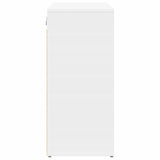 Shoe Cabinet with Shelf White 103 x 30 x 67 cm Engineered Wood