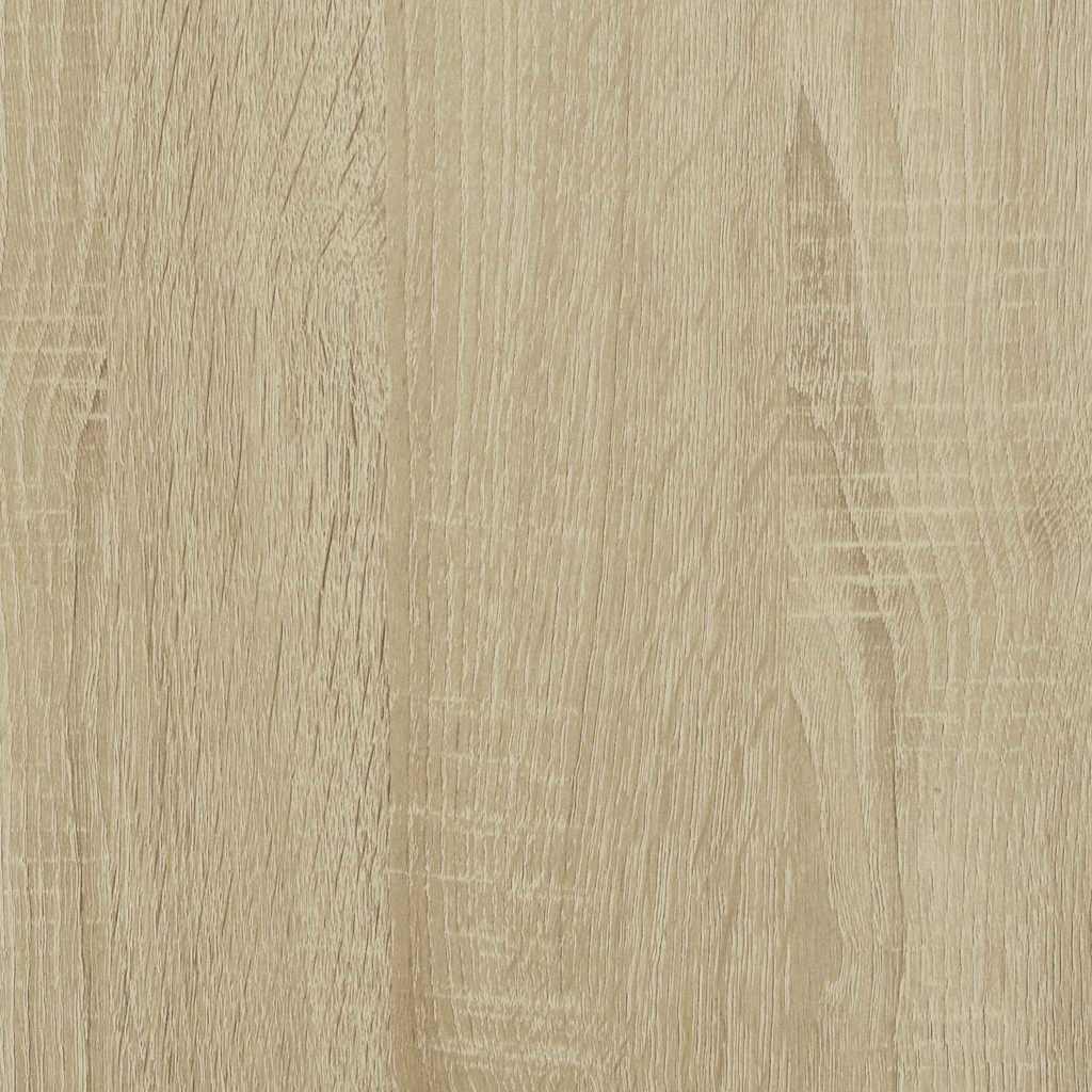 Shoe Bench White and Sonoma Oak 60x30x45 cm Engineered Wood