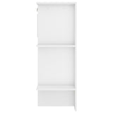Hallway Cabinet White 97.5x37x99 cm Engineered Wood - Low Angle
