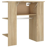 Hallway Cabinet Sonoma Oak 97.5x37x99 cm Engineered Wood - Front View