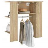 Hallway Cabinet Sonoma Oak 97.5x37x99 cm Engineered Wood - Top-Down View
