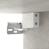 Hallway Cabinet Concrete Grey 97.5x37x99 cm Engineered Wood - Extra Image