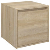 Box Drawer Sonoma Oak 40.5x40x40 cm Engineered Wood - Front View
