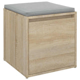 Box Drawer Sonoma Oak 40.5x40x40 cm Engineered Wood - Top-Down View