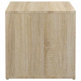 Box Drawer Sonoma Oak 40.5x40x40 cm Engineered Wood - Low Angle