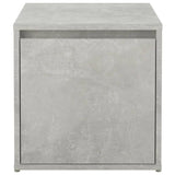 Box Drawer Concrete Grey 40.5x40x40 cm Engineered Wood - Close-Up Angle