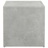 Box Drawer Concrete Grey 40.5x40x40 cm Engineered Wood - Low Angle