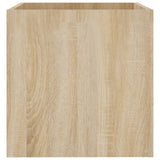 Planter Box Sonoma Oak 40x40x40 cm Engineered Wood