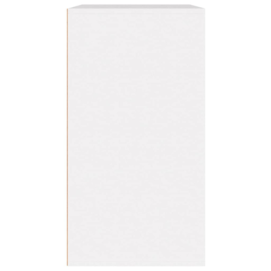 Cosmetic Cabinet White 80x40x75 cm Engineered Wood