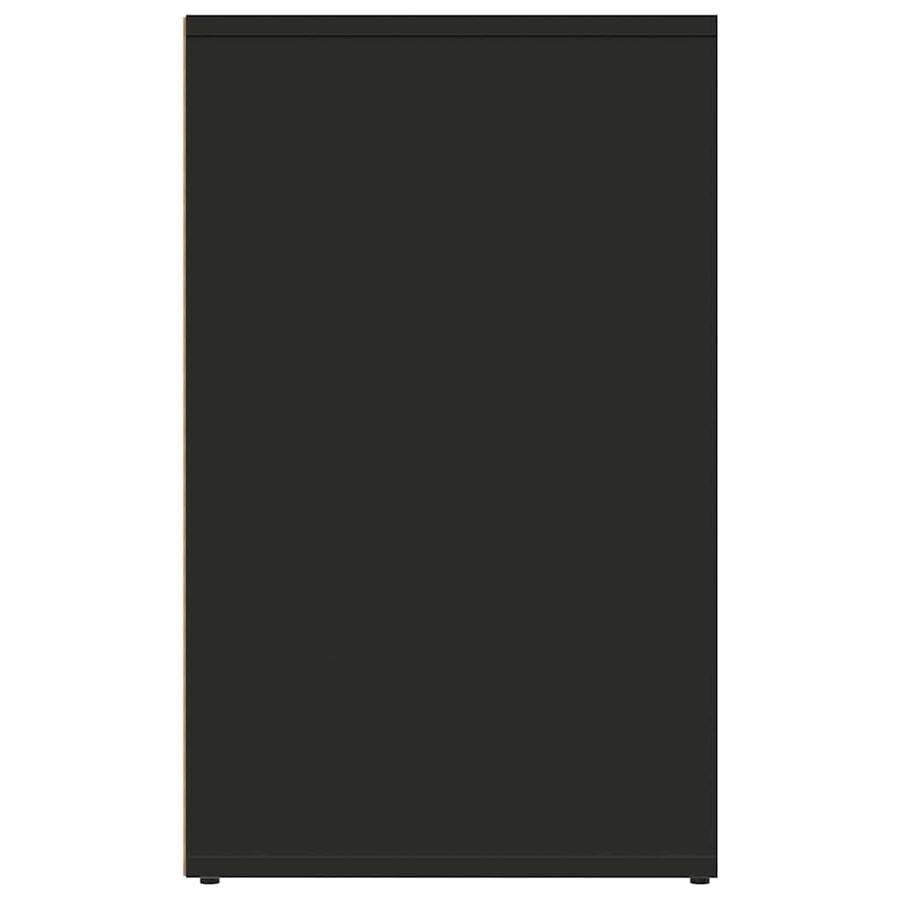 Dressing Cabinet Black 80x40x65 cm Engineered Wood