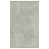 Dressing Cabinet Concrete Grey 80x40x65 cm Engineered Wood - Top-Down View