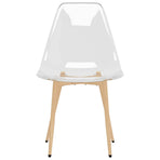 Dining Chairs 4 pcs Transparent PET