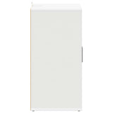 Shoe Cabinet White 60x35x70 cm Engineered Wood - Low Angle