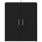 Shoe Cabinet Black 60x35x70 cm Engineered Wood