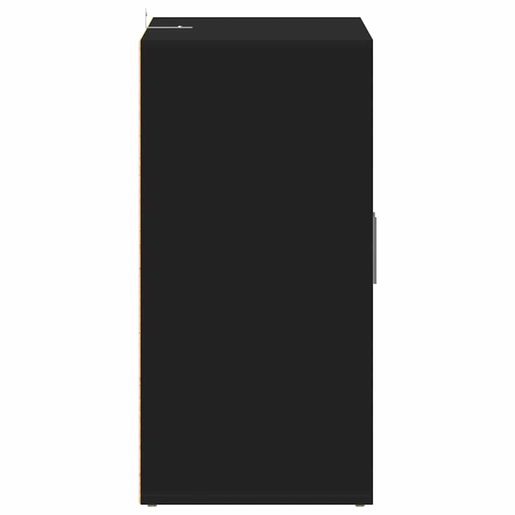 Shoe Cabinet Black 60x35x70 cm Engineered Wood